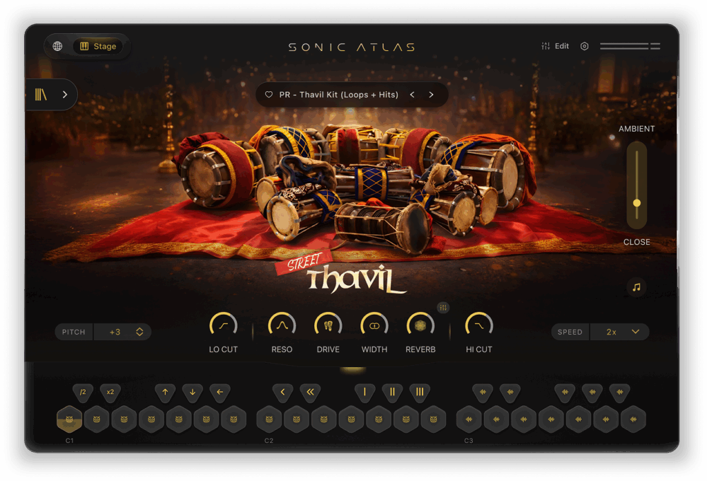 South Indian Percussion VST – Streets of South India (Sonic Atlas