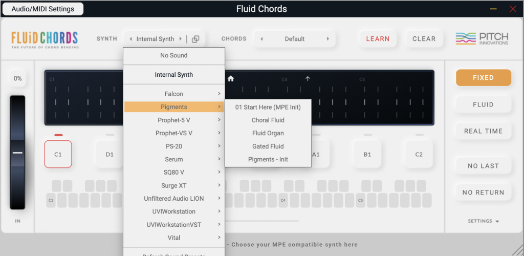 sound presets