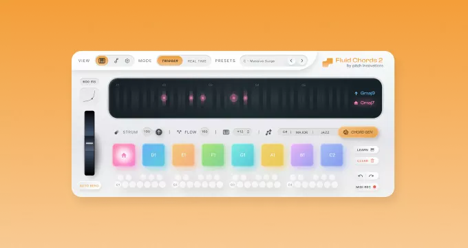 Fluid Chords 2 – Intelligent Chord-Bending Plugin